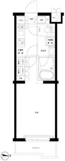 ルーブル武蔵新城参番館【4階】の間取り
