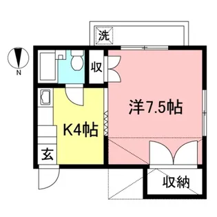 ミワカルテット【2階】の間取り