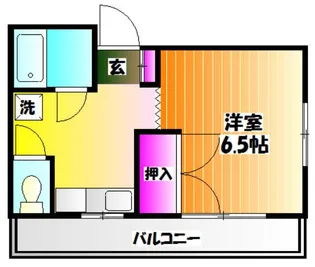 ツインオーク【2階】の間取り