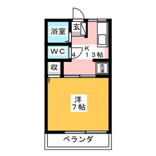 クレマチスA【2階】の間取り