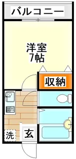 APAホーム新飯塚北【2階】の間取り