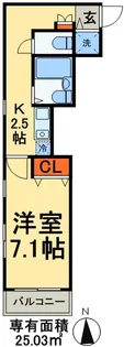 日暮里中央COURT【5階】の間取り