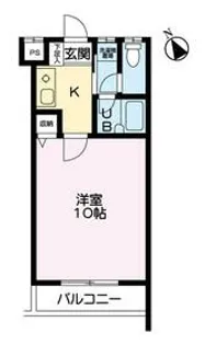 イデアーレツルカワ【2階】の間取り