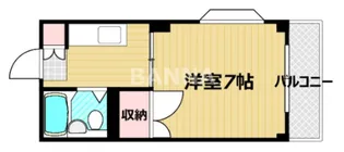 川上マンション【3階】の間取り