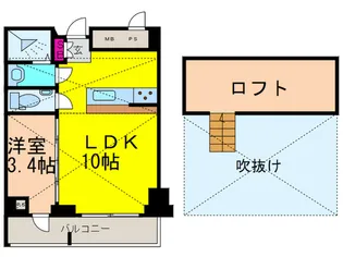 Murata Mansion Artist court【2階】の間取り