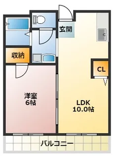 マノワール鈴木【1階】の間取り