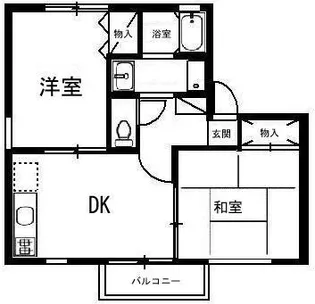 セジュールヴェルジェ N【1階】の間取り