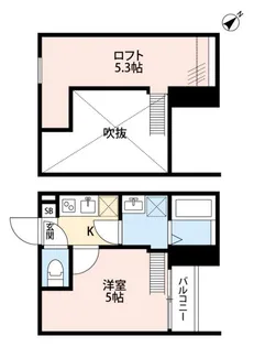 プリマヴェラ【2階】の間取り