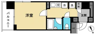 アーバンステージ上野【4階】の間取り