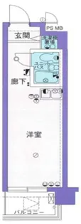 菱和パレス旗の台【9階】の間取り