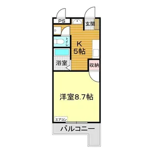 ヌーベルモードyoshida【4階】の間取り