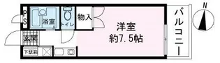 ベルツリー【3階】の間取り