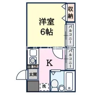 西高島平ダイカンプラザシティ【4階】の間取り
