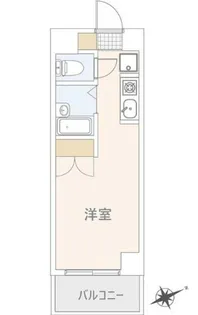 パークサイド石坂【3階】の間取り