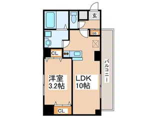 ベル アンジュ【5階】の間取り