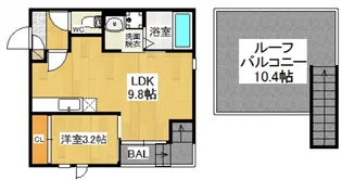 Grandtic K1【2階】の間取り