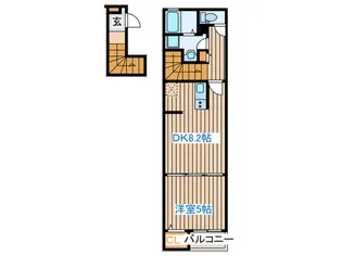ファミール【2階】の間取り