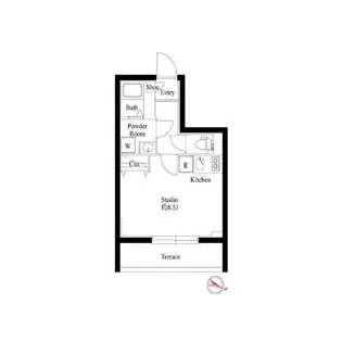 コンポジット経堂【4階】の間取り