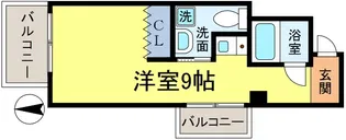 ホワイトコートII【3階】の間取り