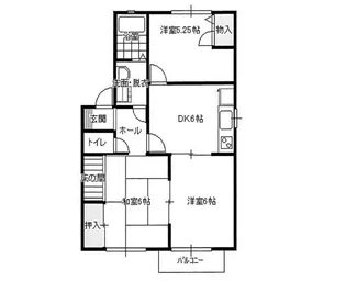 ブランドール21 A棟【1階】の間取り