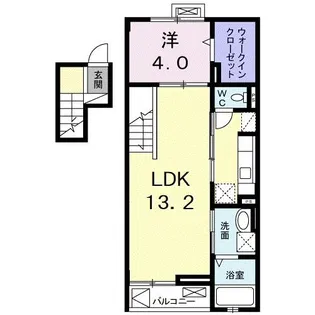 バーミィ ブリーズ【4階】の間取り