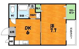 コートアルバII【2階】の間取り