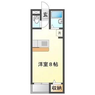 オリーブB【2階】の間取り