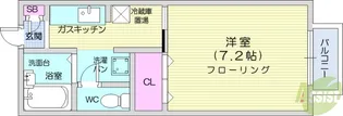 フレール中山1番館【2階】の間取り