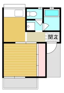 ラフォーレ石岡A棟【1階】の間取り