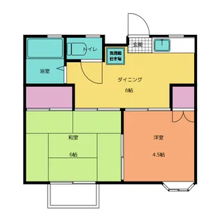 サニーコーポ【2階】の間取り