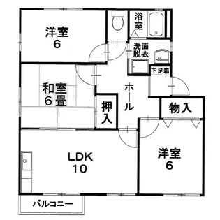 パルス・アイ【1階】の間取り