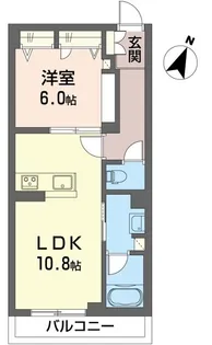 ウェルビィ10番館 (1F)【1階】の間取り