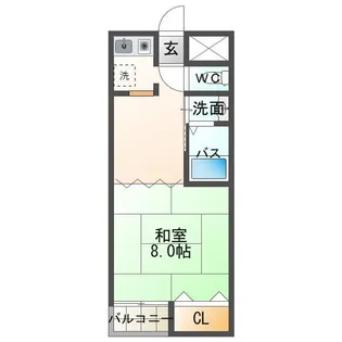 AVENIR HIRASA【2階】の間取り