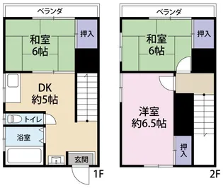 兵庫県神戸市長田区明泉寺町2【一戸建】の間取り