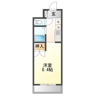 ドムスセピア【2階】の間取り