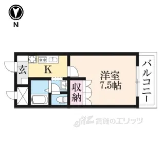 アビエス3【1階】の間取り