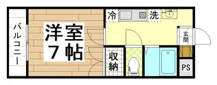 シャルム門之園【3階】の間取り