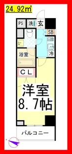 TJ KDXレジデンス湘南台【4階】の間取り