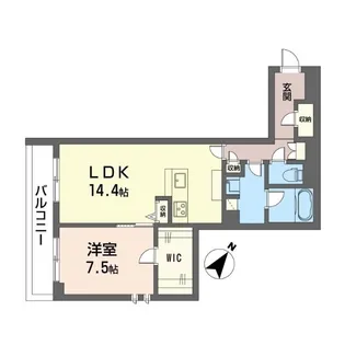 ドッゴミーム【3階】の間取り