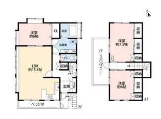 ハイツアルカスの間取り