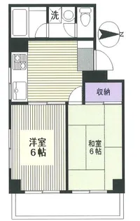 東京都板橋区南町【マンション】の間取り