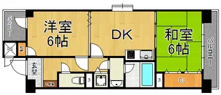パークヒルズ津田【3階】の間取り
