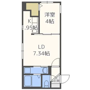 glife-1st【4階】の間取り