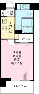 Win Bell仙川(ウィンベルセンガワ)【1階】の間取り