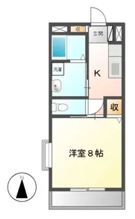 アニバーサリー【2階】の間取り