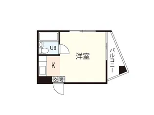 アスプロパラティII【2階】の間取り