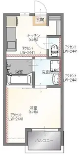 SUN VIVACE塩冶【1階】の間取り