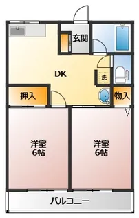 シティハイムSAKAE2【1階】の間取り