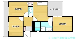 GREEN CABIN【2階】の間取り