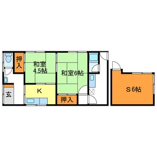 滋賀県甲賀市水口町梅が丘【一戸建】の間取り
